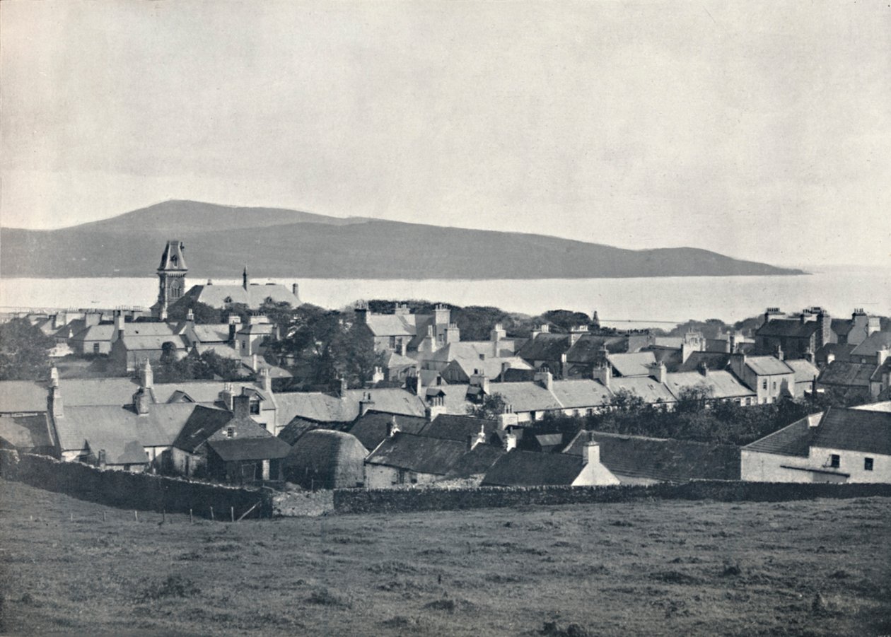 Wigtown - do monumento dos mártires, 1895 de Unbekannt