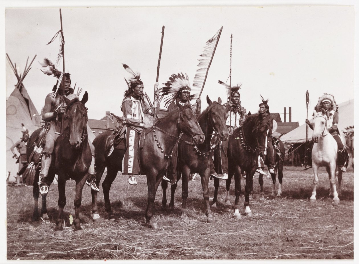 espectáculo do Oeste Selvagem, c 1905 de Unbekannt