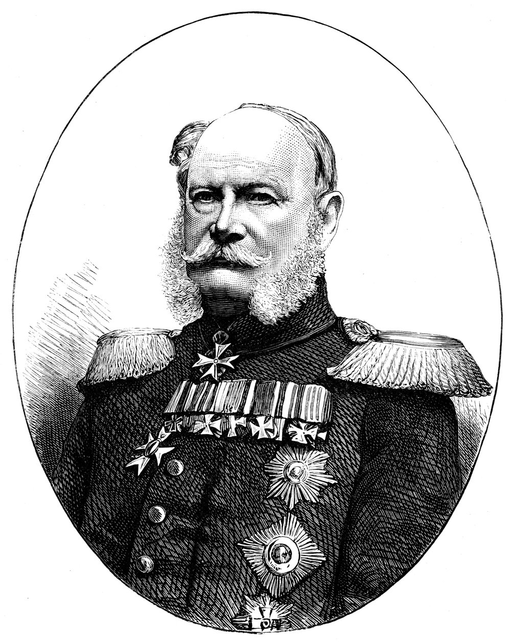 Guilherme I 1797-1888, rei da Prússia e imperador da Alemanha de Unbekannt