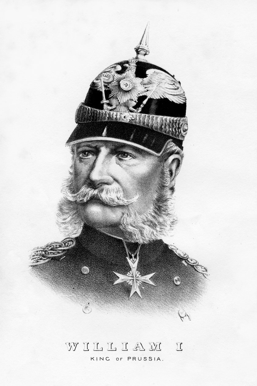 Guilherme I, rei da Prússia e imperador da Alemanha, século XIX de Unbekannt