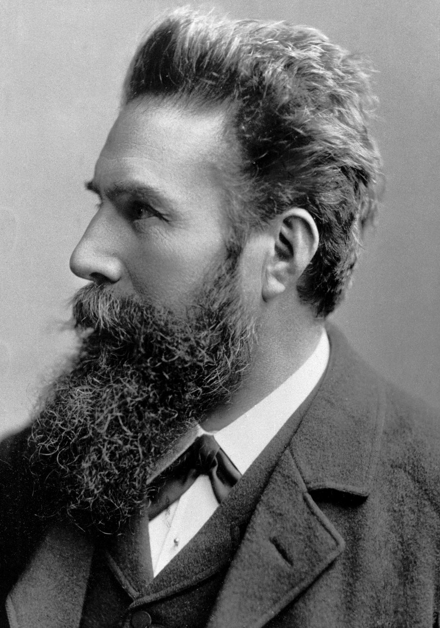 Wilhelm Konrad von Roentgen, físico alemão, 1901 de Unbekannt