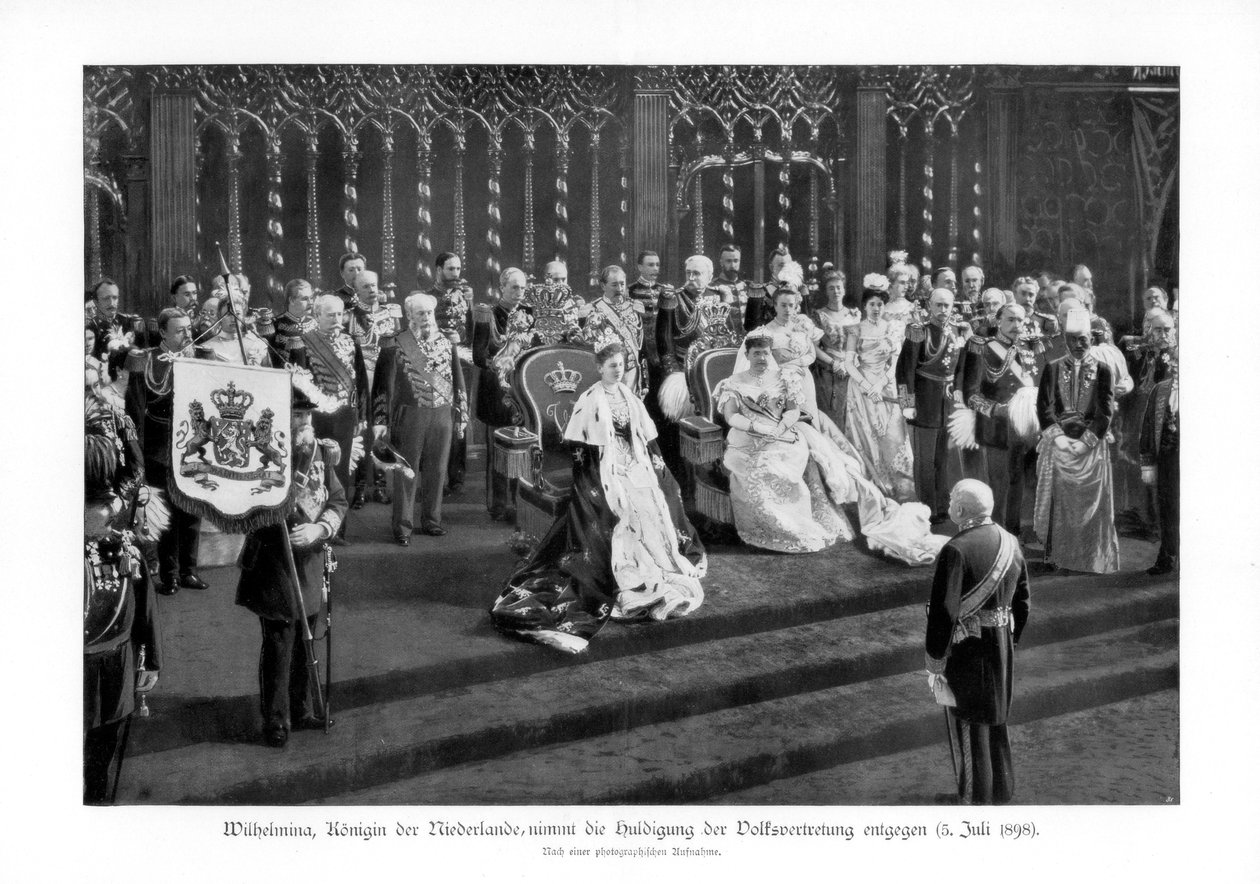 Guilhermina dos Países Baixos, 1880-1962, 5 de julho de 1898, 1900 de Unbekannt