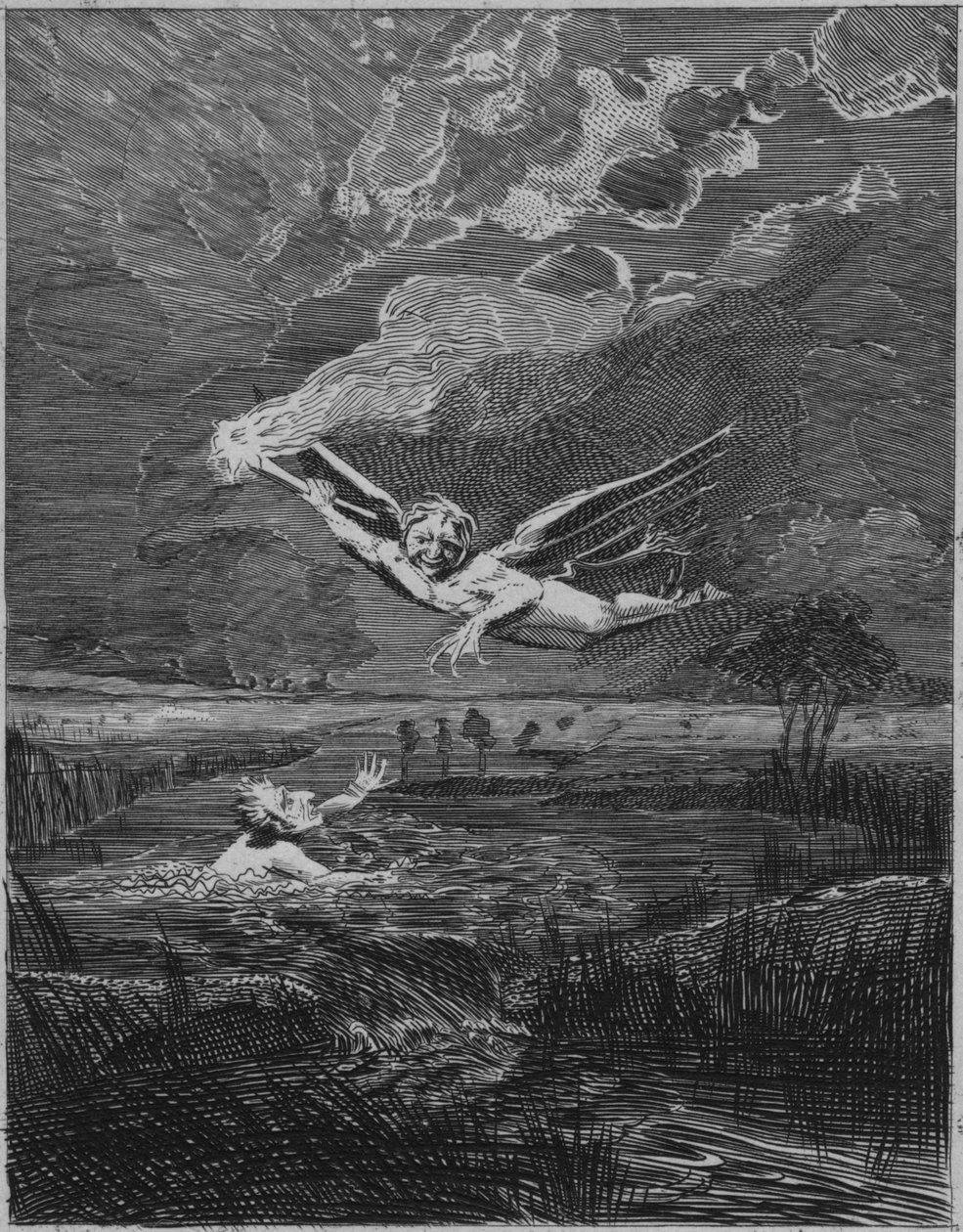 O O Wisp, século c19th de Unbekannt
