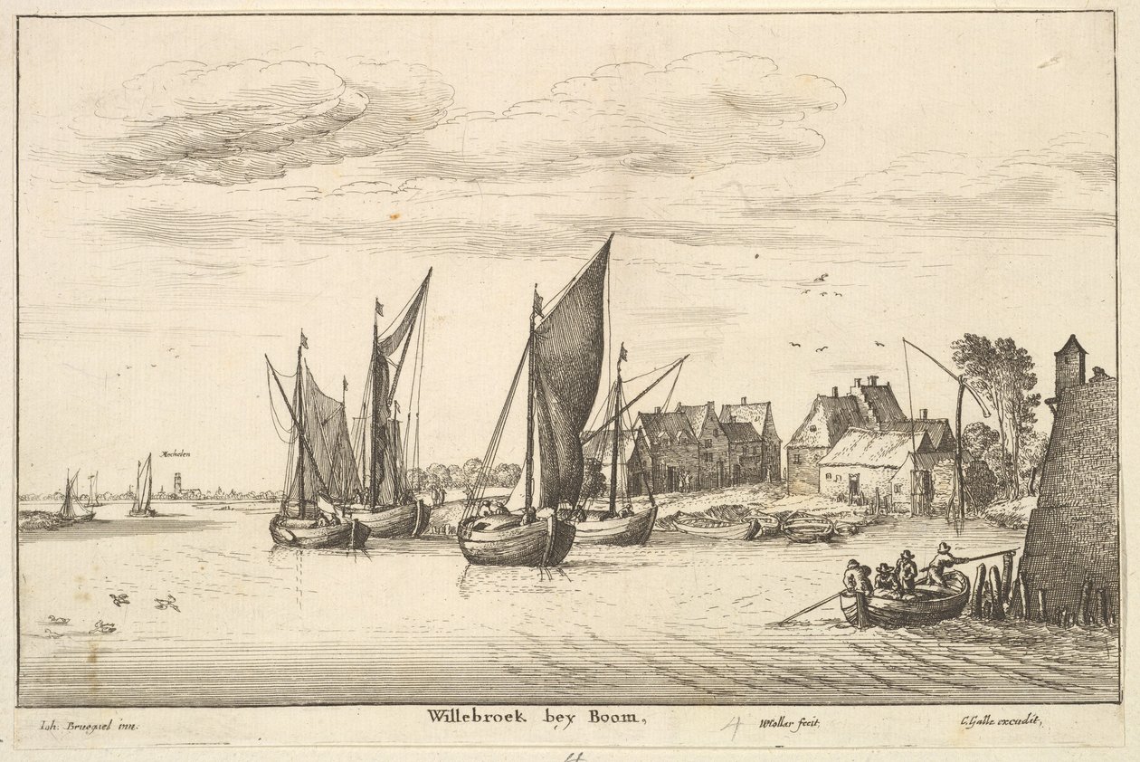 Willebroeck bey Boom, 1651. de Unbekannt