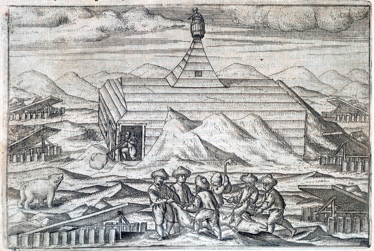 Expedição ao Ártico de William Barents, 1596-1597 1598 de Unbekannt