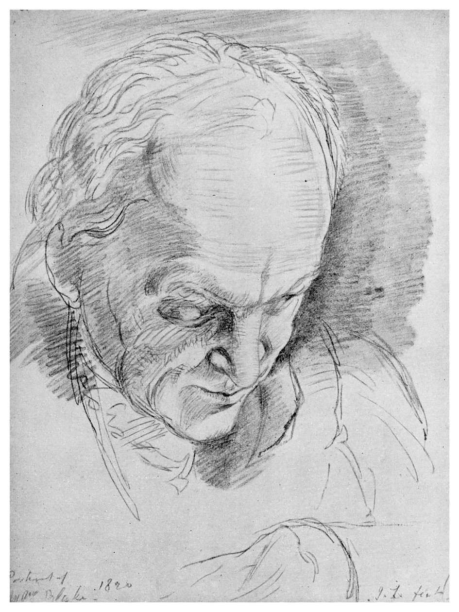 William Blake, místico inglês, poeta, artista e gravador, século XIX 1956 de Unbekannt