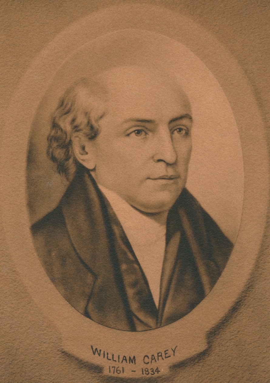 William Carey 1761-1834, missionário britânico e ministro batista, c1910 de Unbekannt