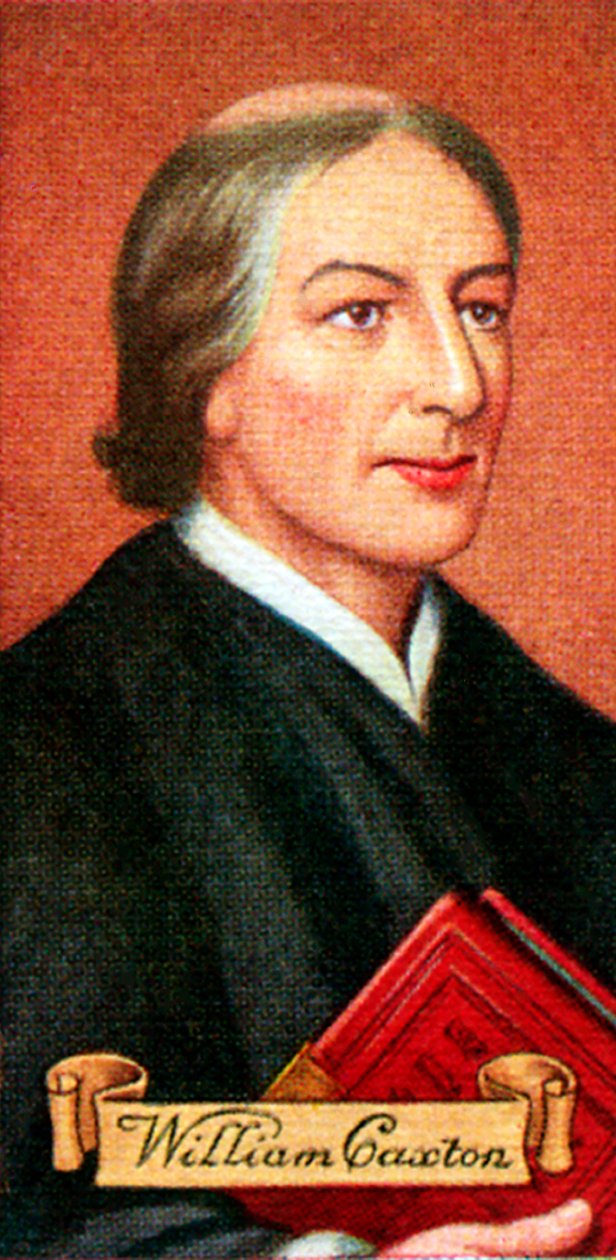 William Caxton, tirado de uma série de cartões de cigarro, 1935 de Unbekannt
