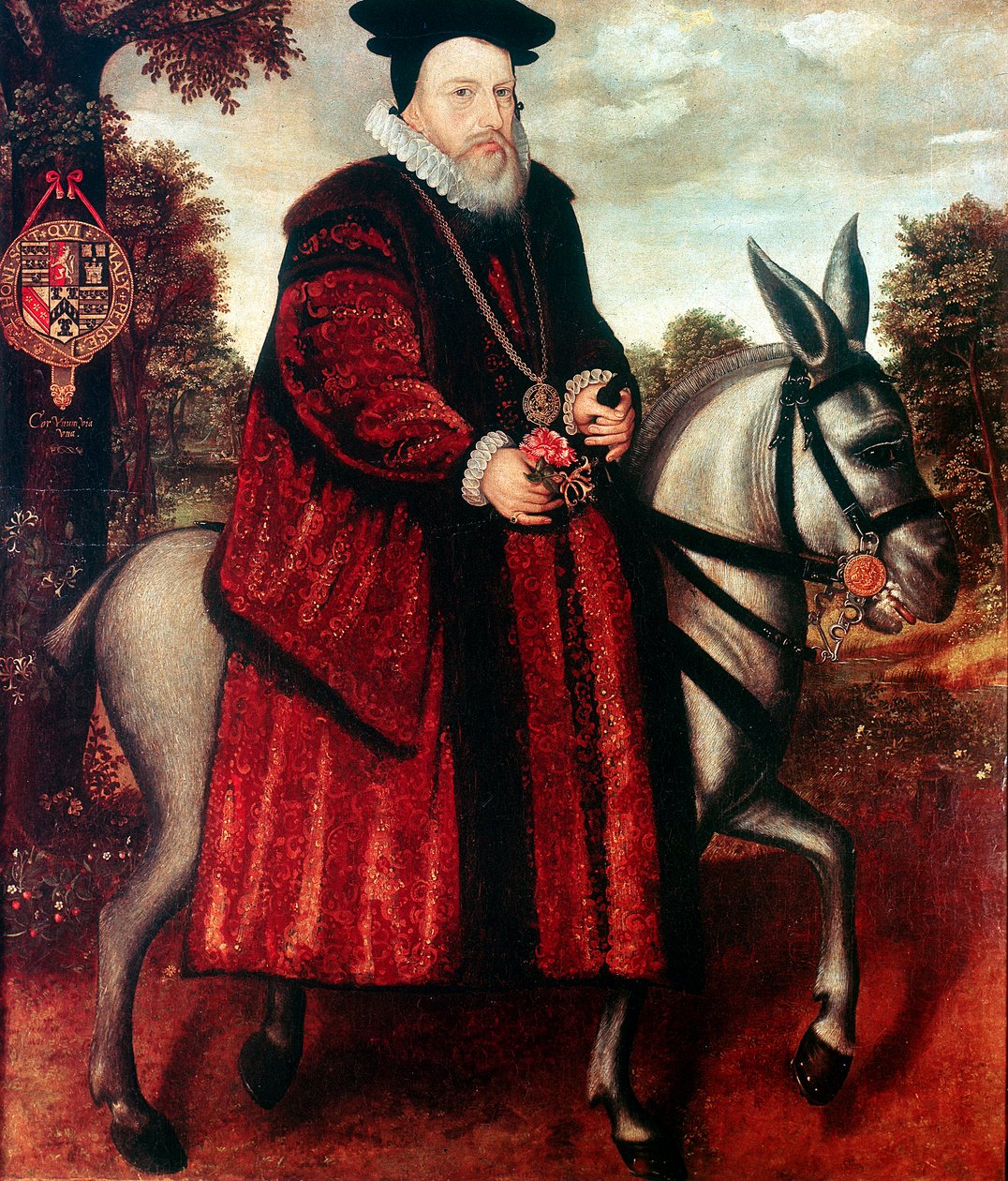 William Cecil, 1º Barão Burghley 1520-1598, estadista inglês de Unbekannt