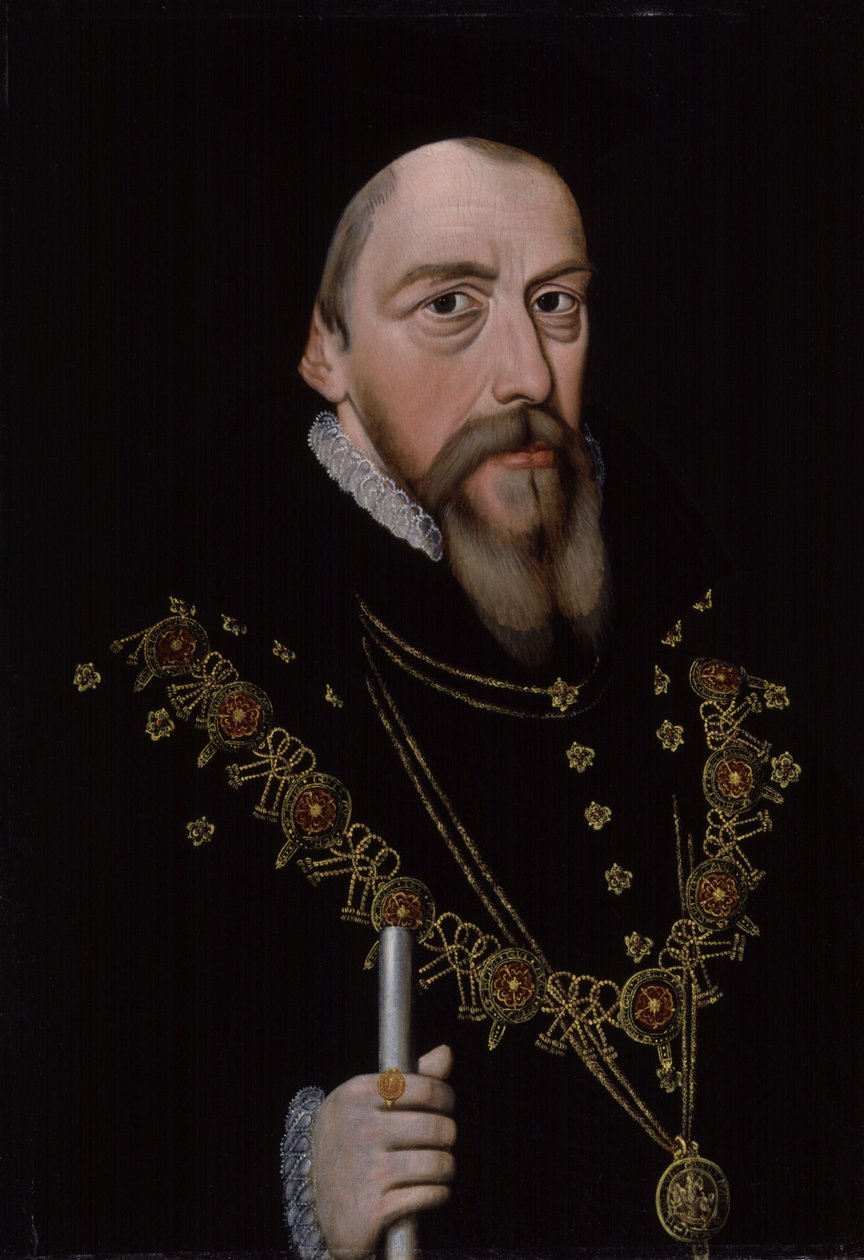 William Cecil, 1º Barão Burghley 1521-1598, depois de 1572 de Unbekannt