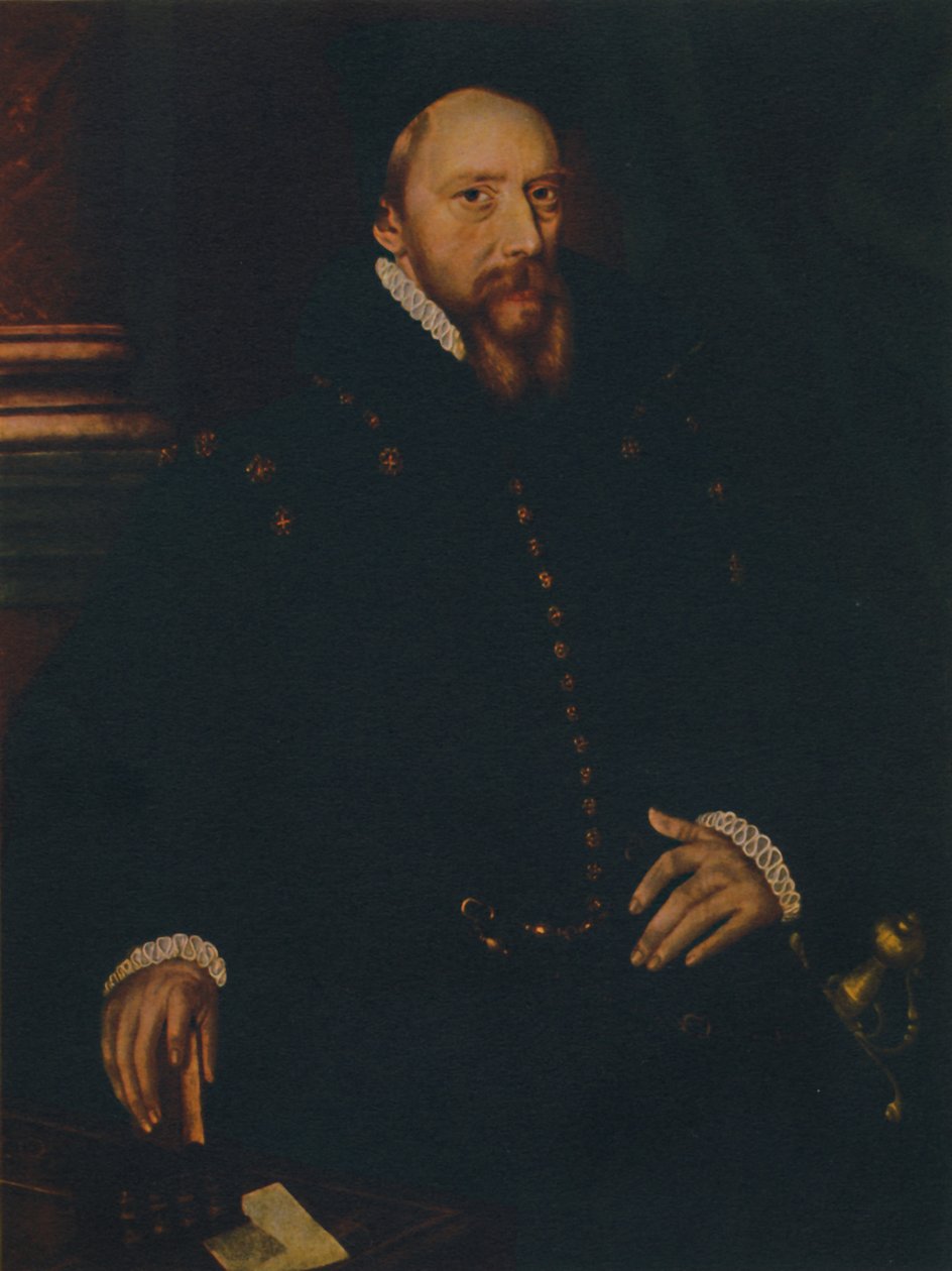 William Cecil, Lord Burghley, meados do século XVI, 1941 de Unbekannt