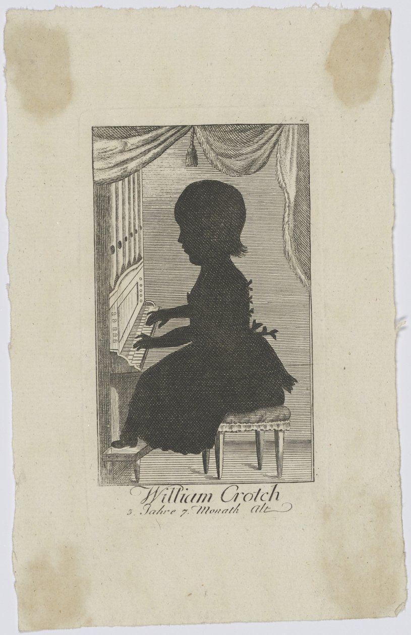 William Crotch 1775-1847 como criança, ca 1778. de Unbekannt