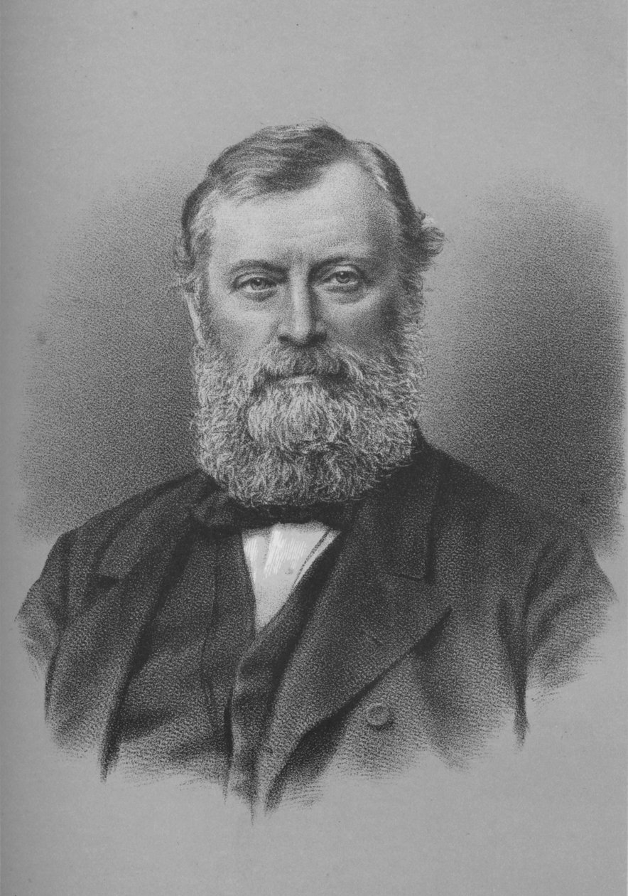 William Edward Forster, industrial britânico, filantropo e político, c1880 1883. de Unbekannt