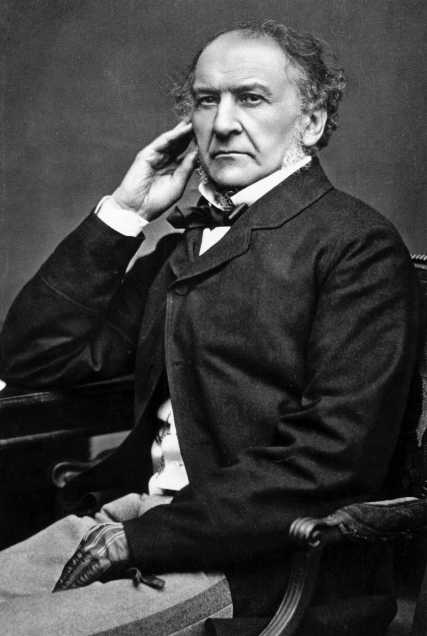 William Ewart Gladstone, estadista liberal britânico, século XIX de Unbekannt