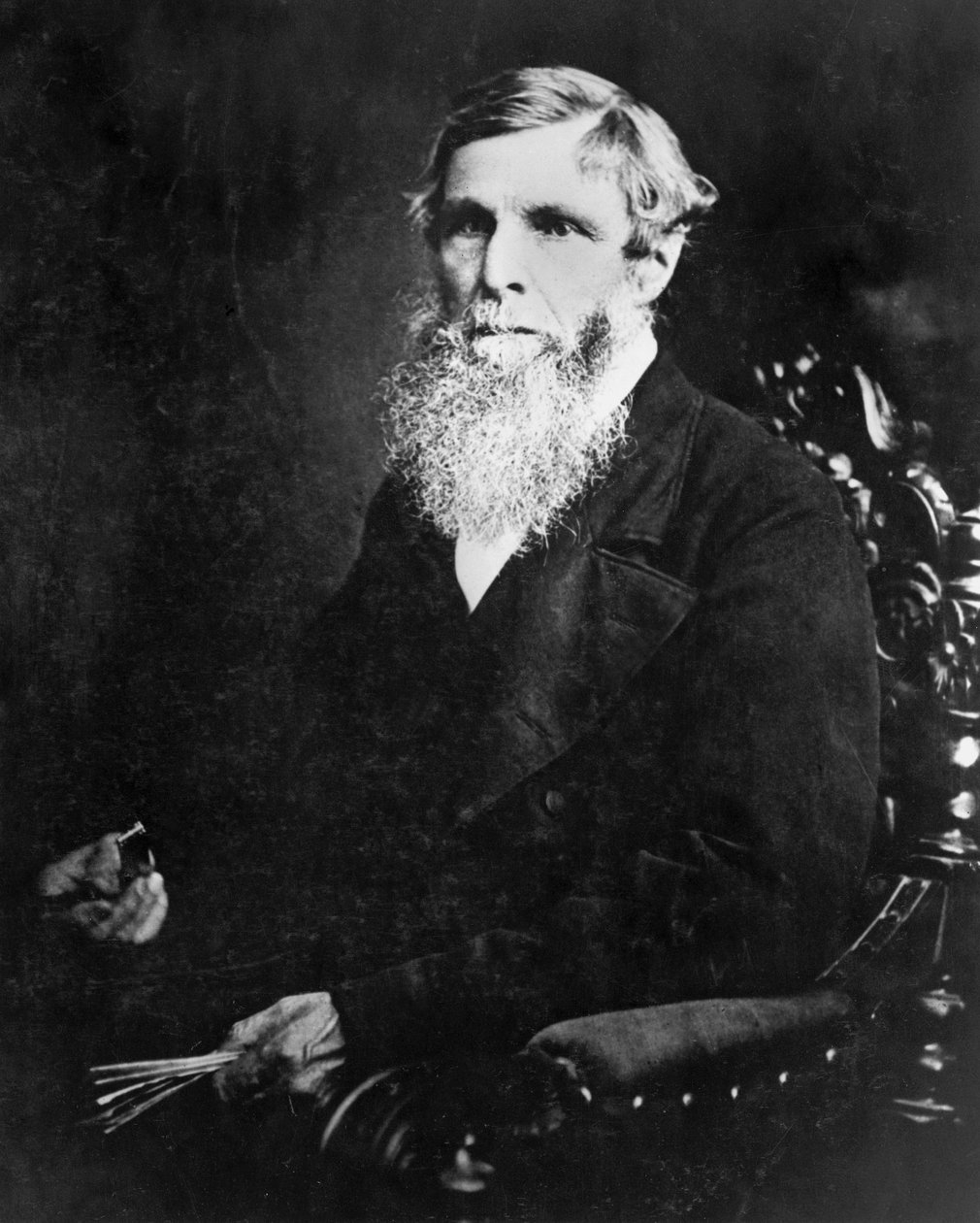 William Froude, engenheiro e arquitecto naval inglês, c 1870 de Unbekannt