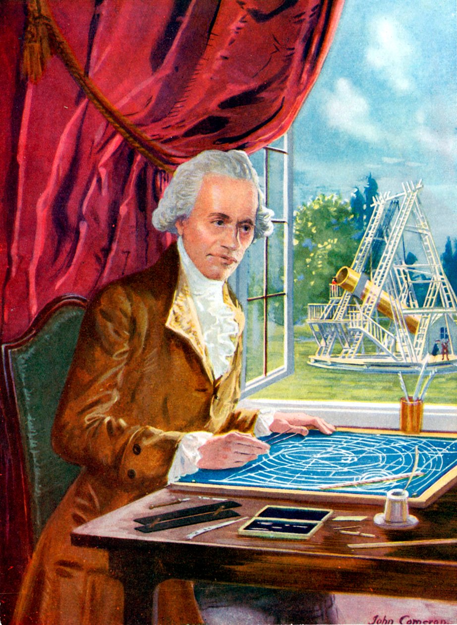 William Herschel 1738-1822 Astrônomo inglês nascido na Alemanha de Unbekannt