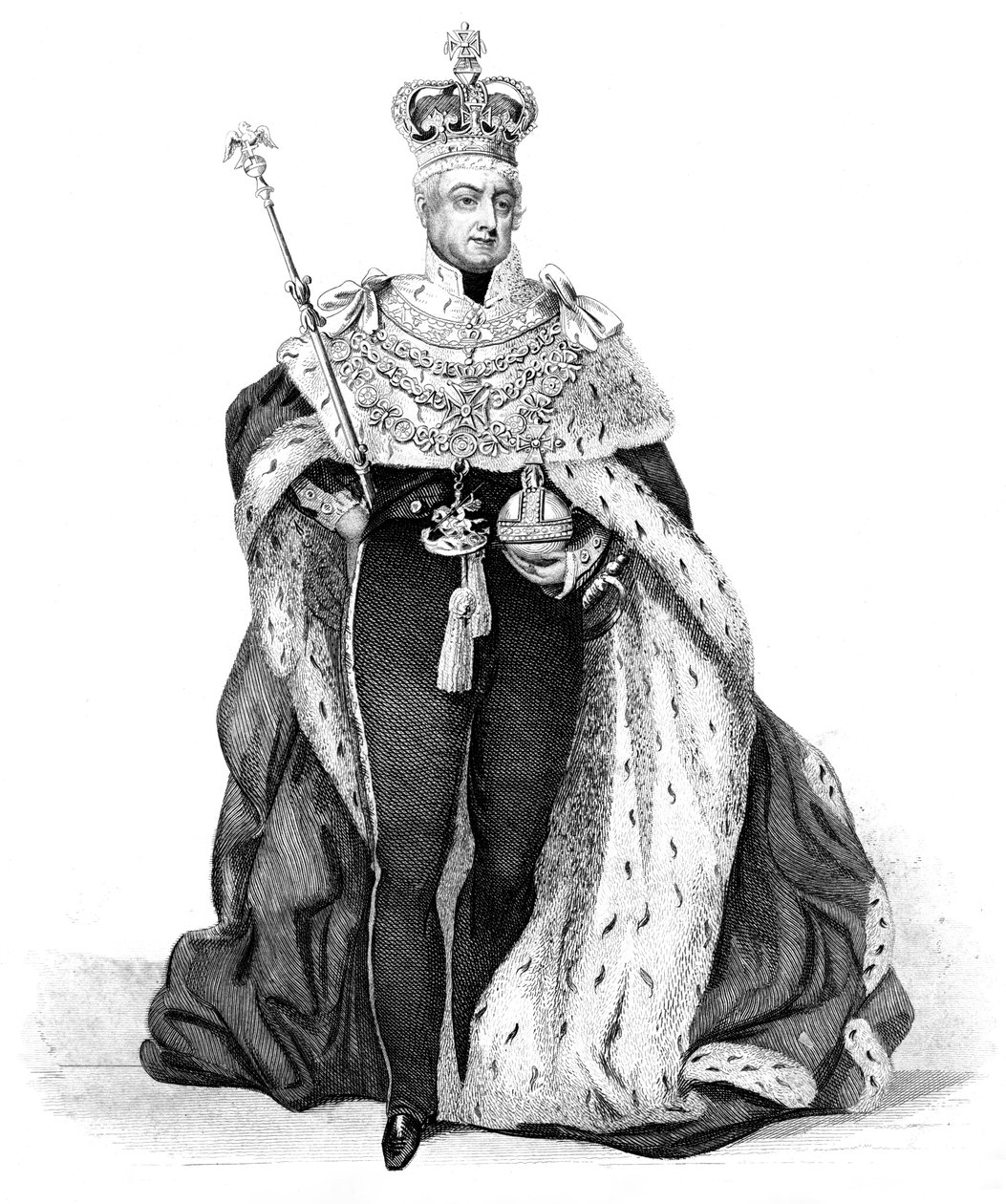 Guilherme IV, rei do Reino Unido, 1837 de Unbekannt