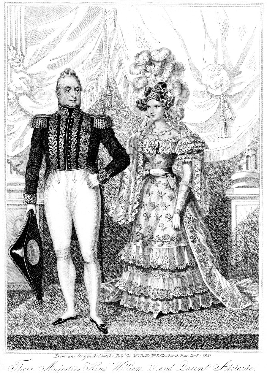 Guilherme IV e rainha Adelaide, 1881 de Unbekannt