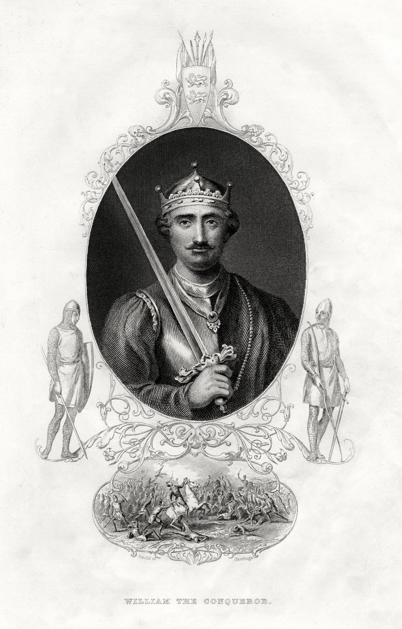 Guilherme I da Inglaterra, também conhecido como Guilherme, o Conquistador, 1860 de Unbekannt
