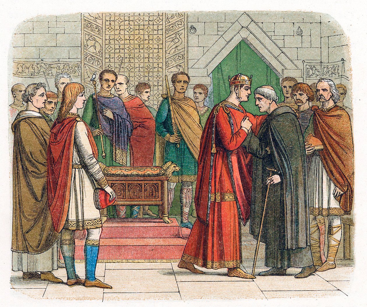 Guilherme I, o conquistador, rei da Inglaterra, c1067 século XIX de Unbekannt