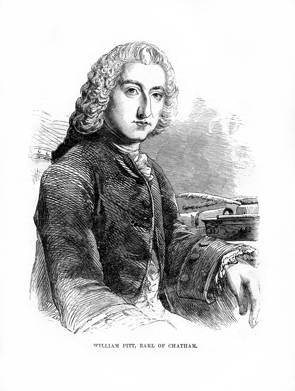 William Pitt, 1º Conde de Chatham, estadista britânico Whig, 1872 de Unbekannt