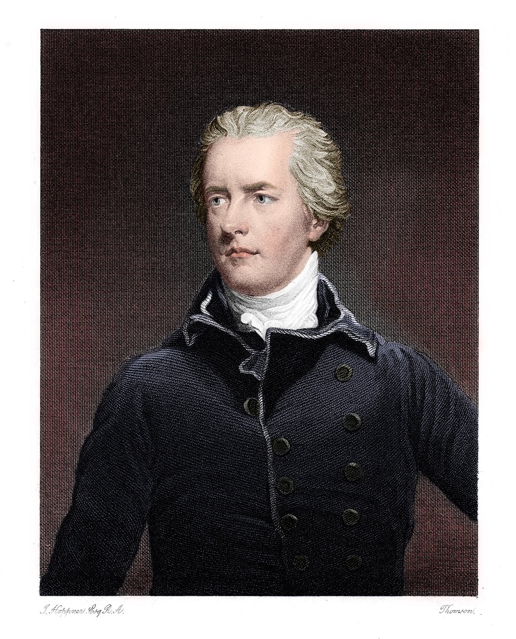 William Pitt, o Jovem, estadista britânico de Unbekannt