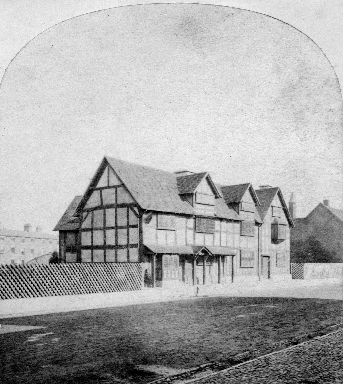 Casa de William Shakespeares, Henley Street, Stratford-upon-Avon, Warwickshire, final do século XIX de Unbekannt