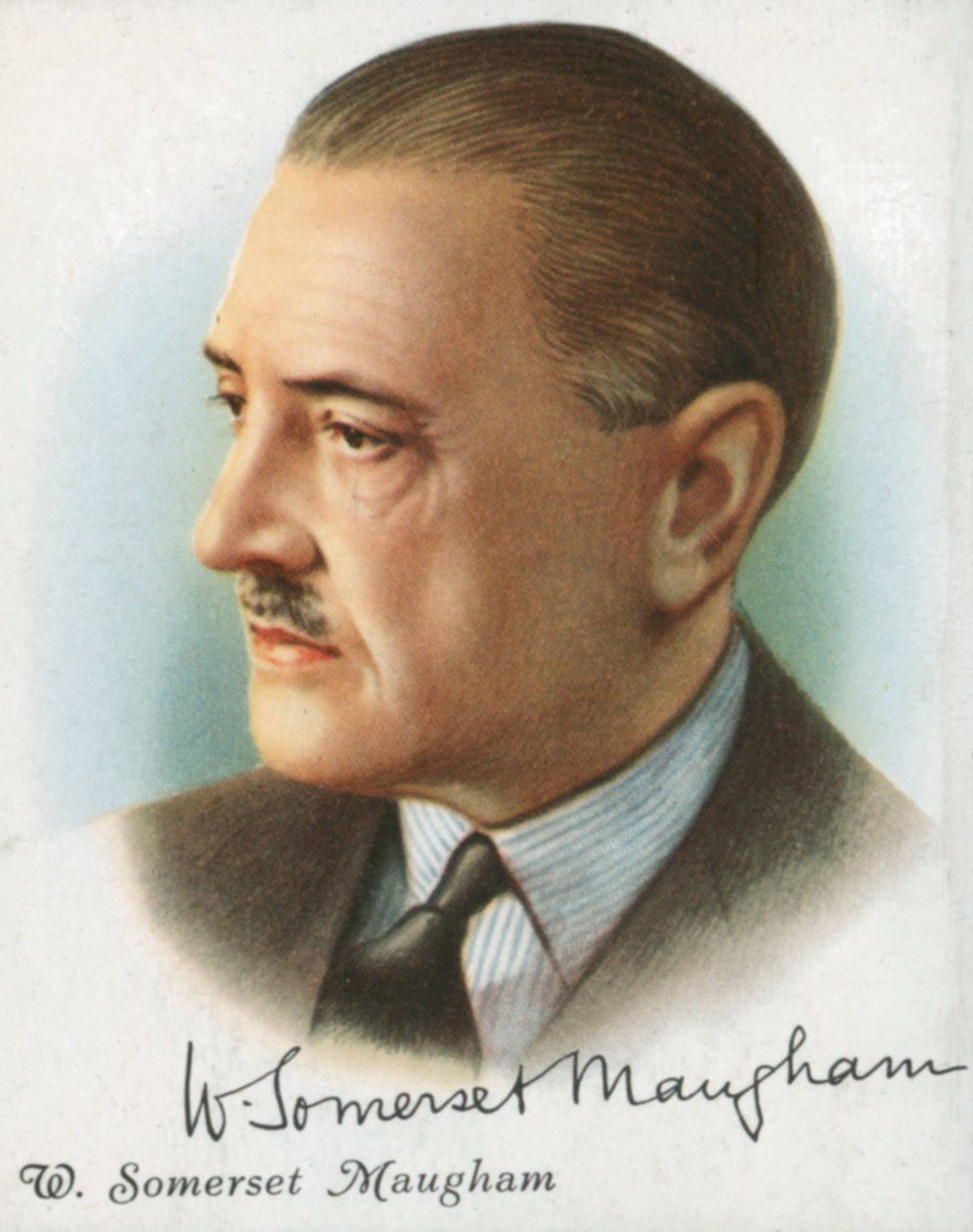 William Somerset Maugham, autor britânico de romances, peças de teatro e contos, 1927 de Unbekannt