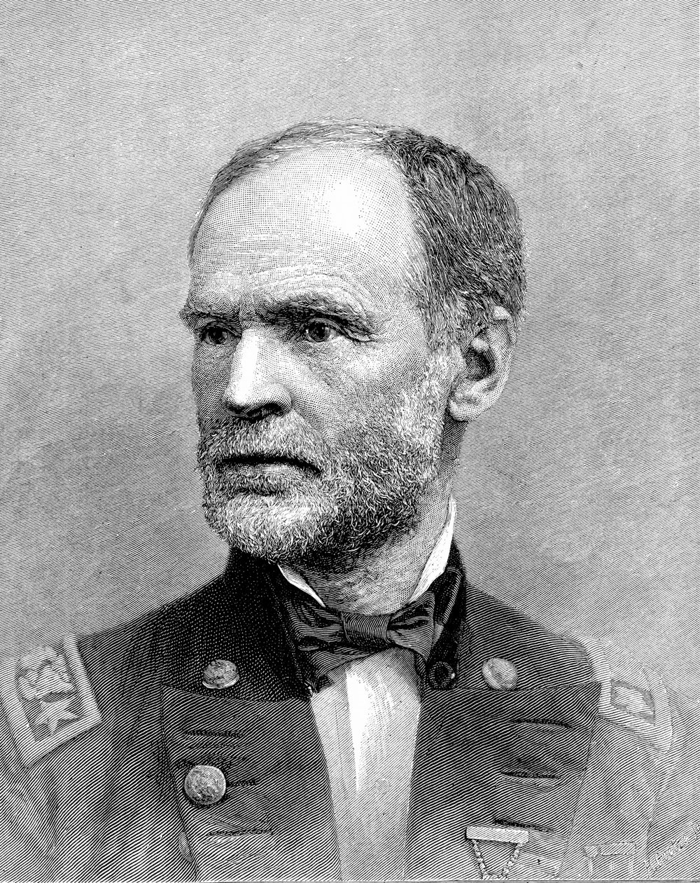 William Tecumseh Sherman, soldado americano de Unbekannt