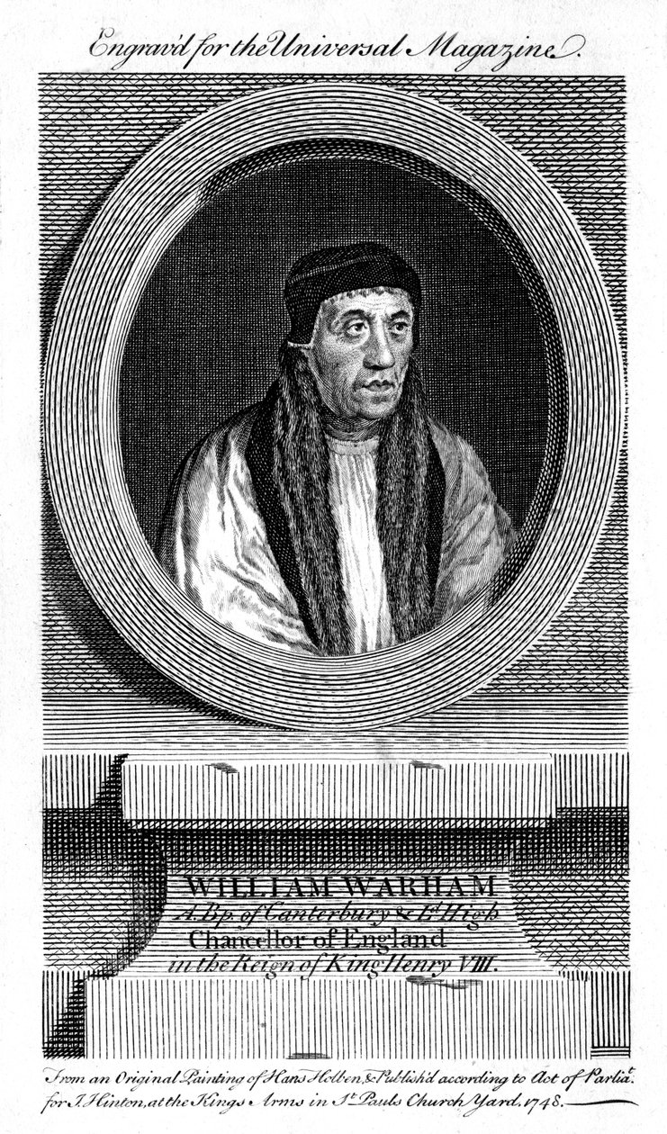 William Warham, Arcebispo de Canterbury, 1748 de Unbekannt