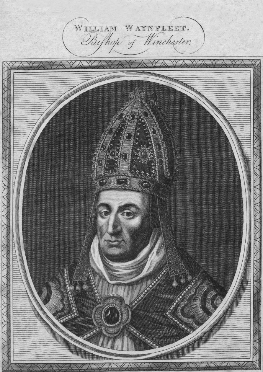 William Waynfleet, bispo de Winchester, 1786. de Unbekannt