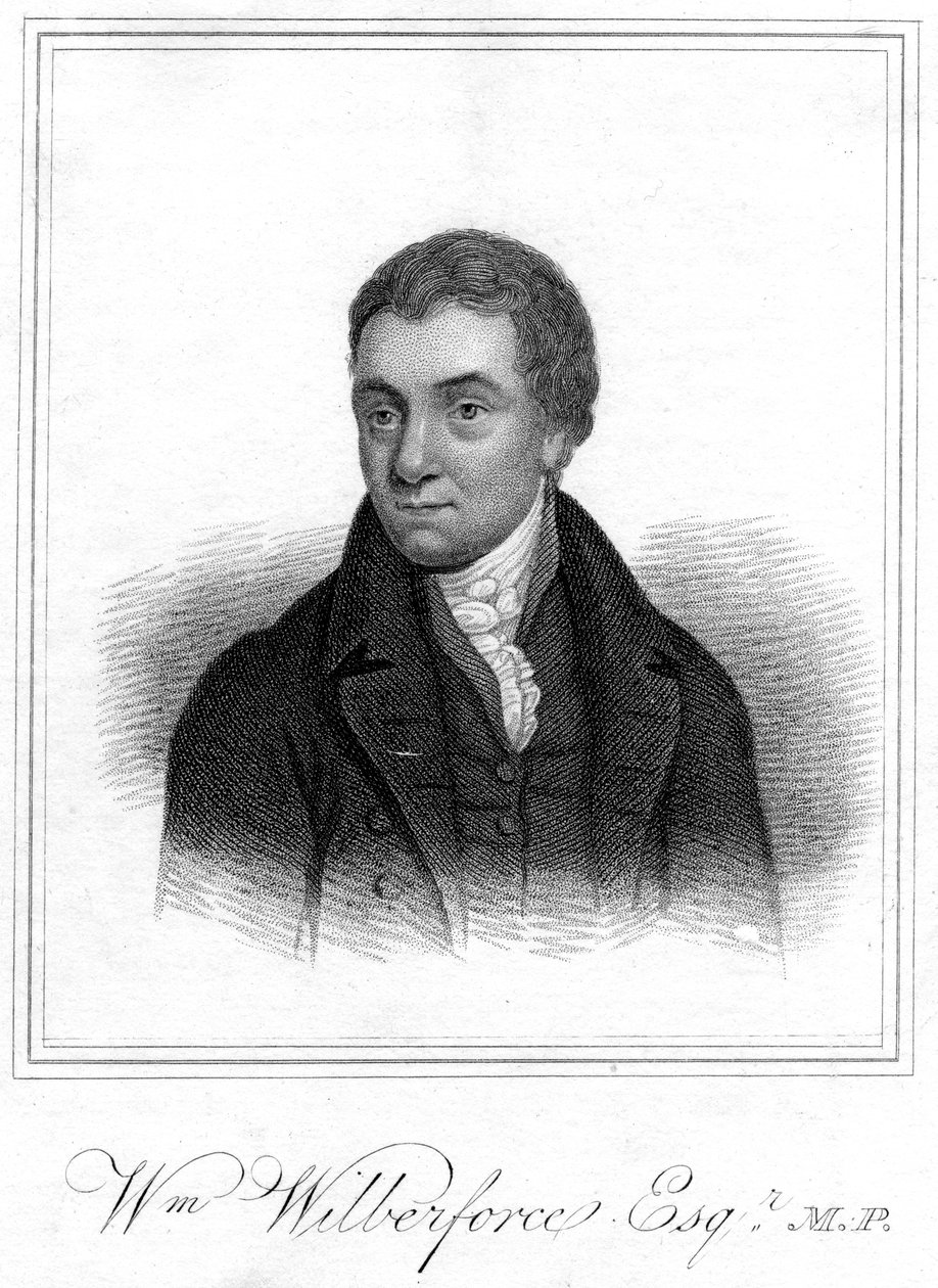 William Wilberforce, filantropo, cristão evangélico e ativista anti-escravidão, 1821 de Unbekannt