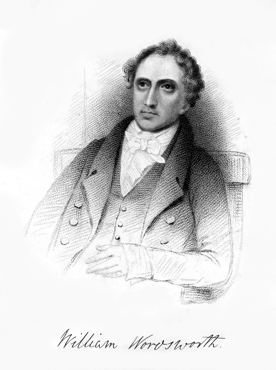 William Wordsworth, poeta romântico inglês, século XIX. de Unbekannt