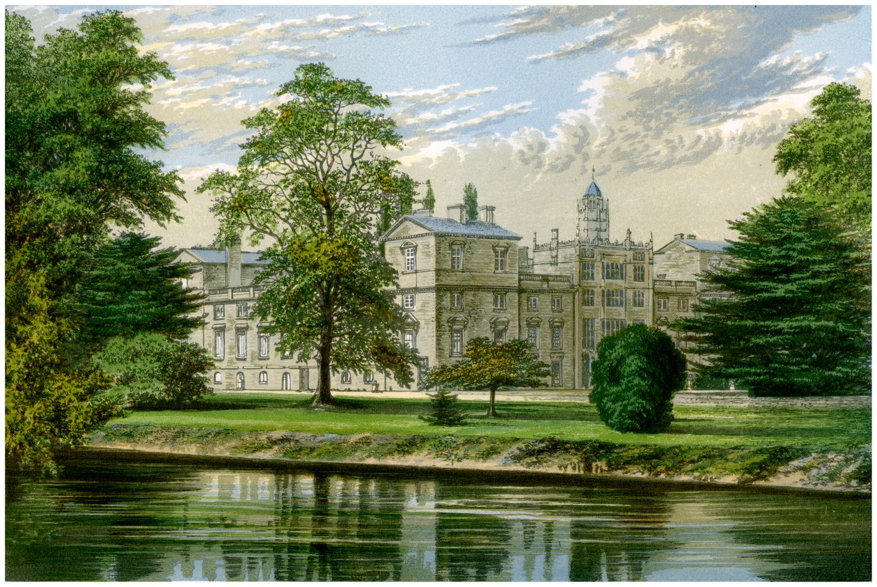 Wilton House, Wiltshire, casa do Conde de Pembroke e Montgomery, c1880 de Unbekannt