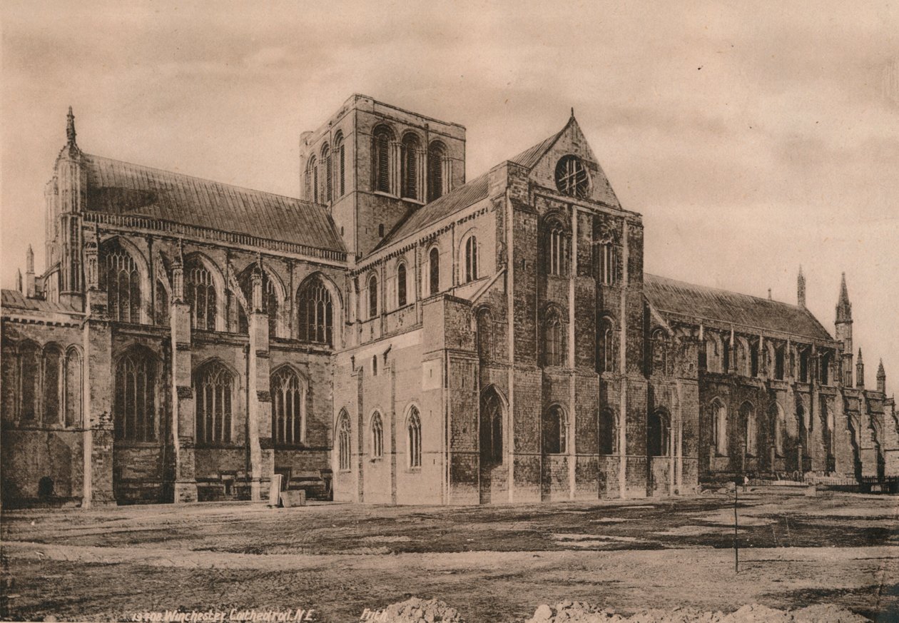 Catedral de Winchester, Hampshire, início do século XX de Unbekannt