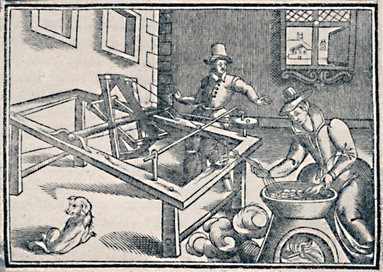 Enrolando a seda, c1600, 1903 de Unbekannt