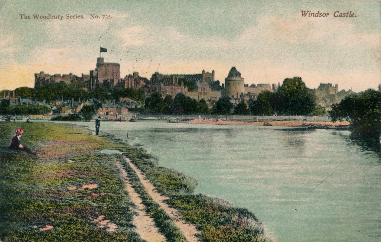Castelo de Windsor, c1900 de Unbekannt
