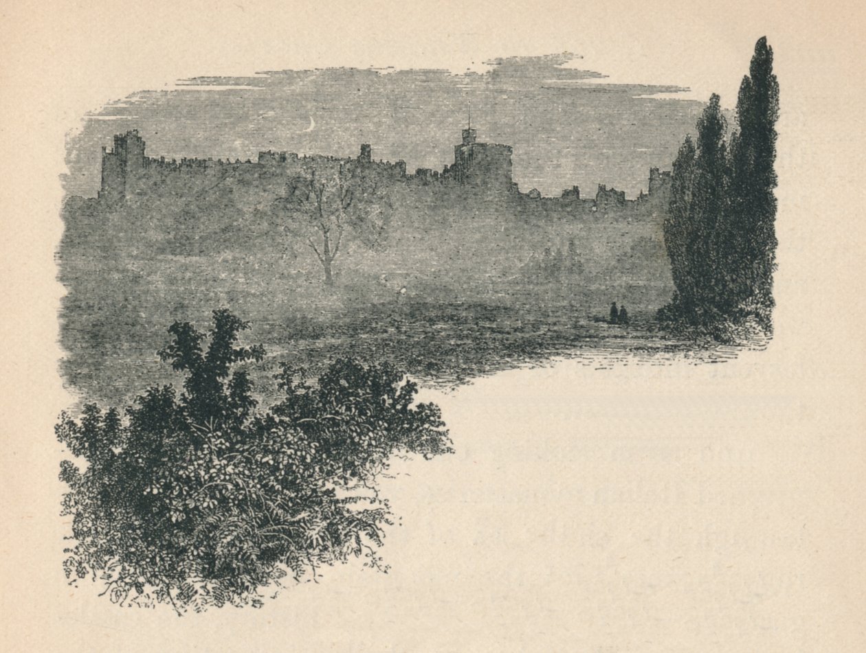 Castelo de Windsor do Home Park, 1895 de Unbekannt