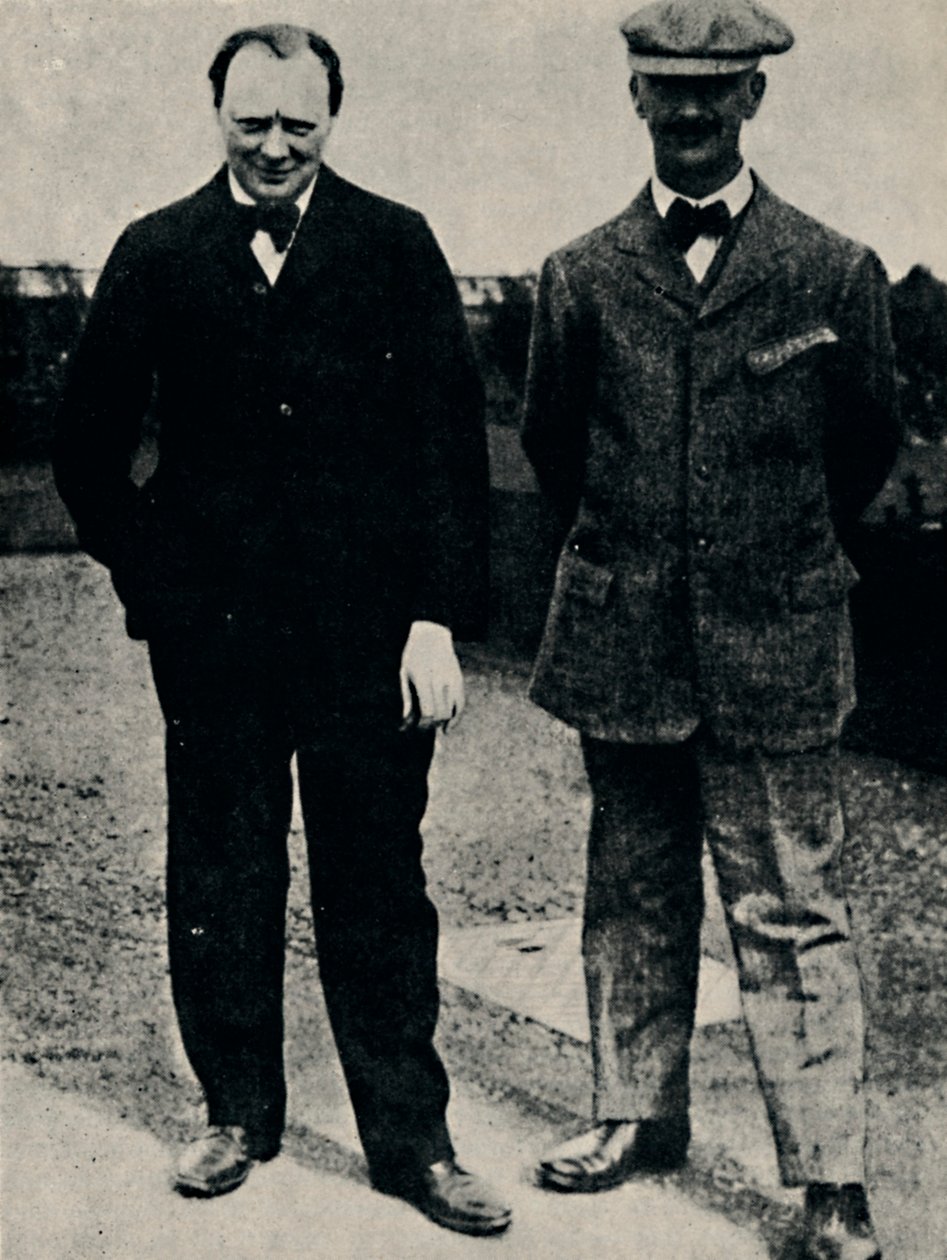Winston Churchill e George Lambert, 1912, 1945. de Unbekannt