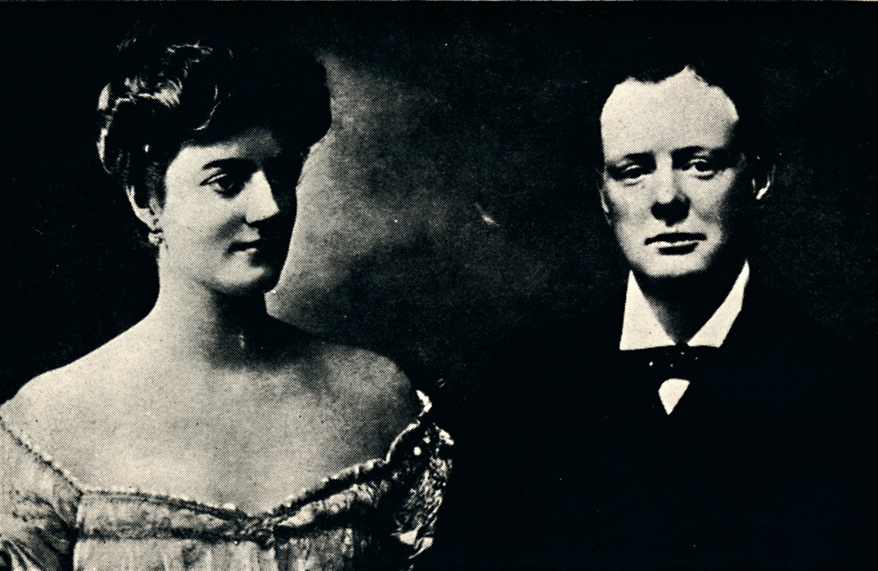 Winston Churchills Engagement, c1908, 1945. de Unbekannt