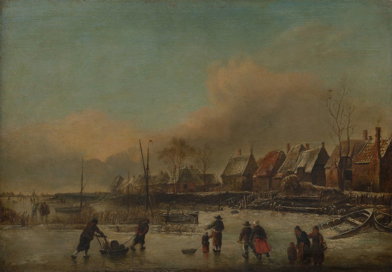 Cena de inverno. de Unbekannt
