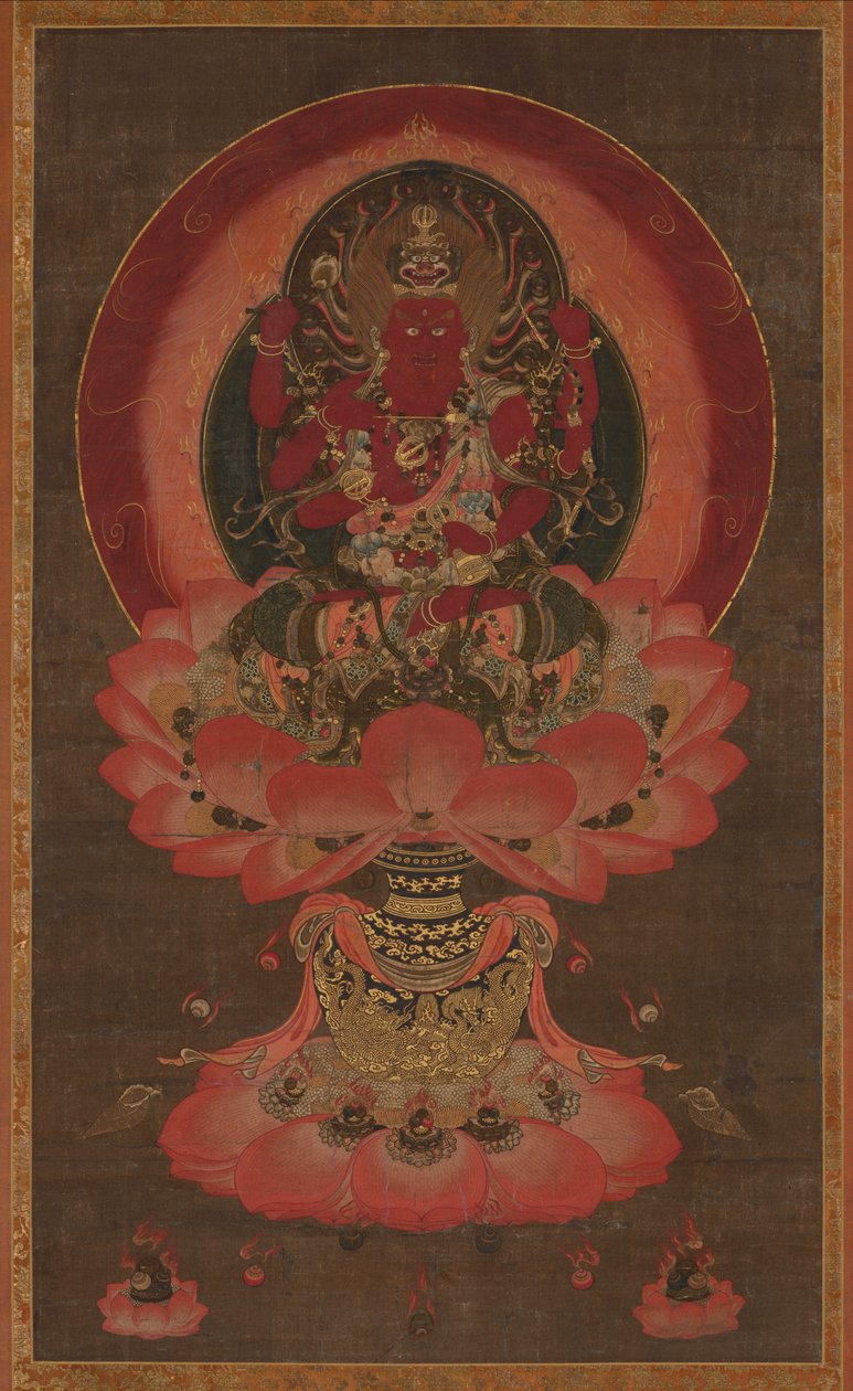 Sabedoria Rei da Paixão Aizen Myoo, 1300s. de Unbekannt