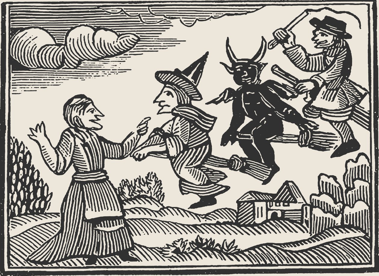 Bruxas, do mundo invisível por Cotton Mather, 1689. de Unbekannt