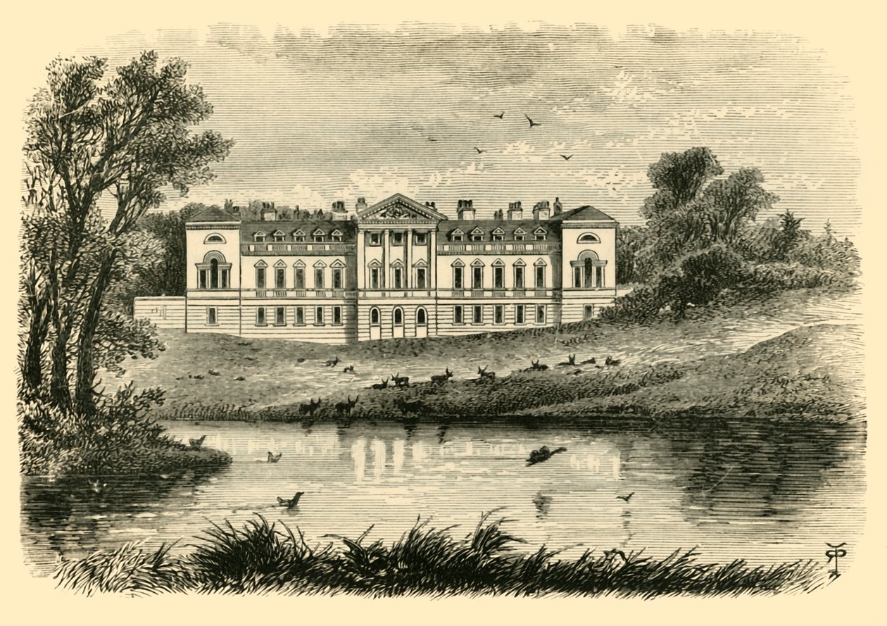 Abadia de Woburn - Frente Oeste, 1898. de Unbekannt