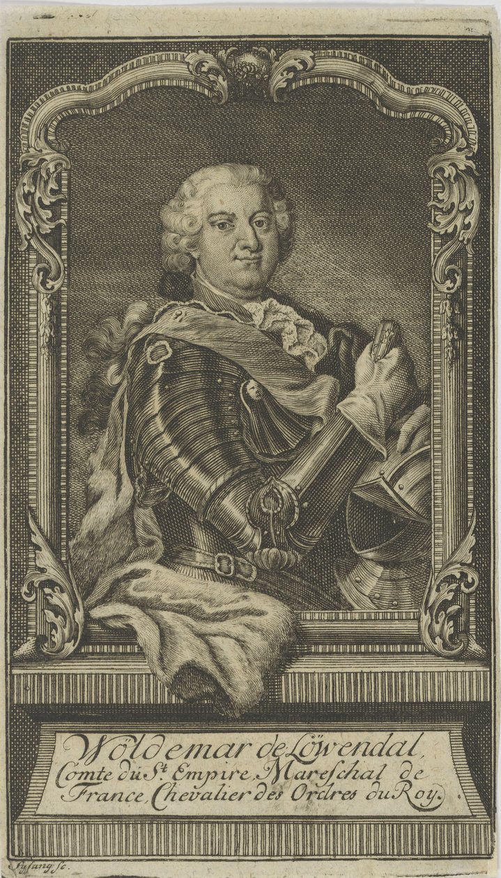 Woldemar Freiherr von Löwendal 1660-1740, antes de 1748. de Unbekannt