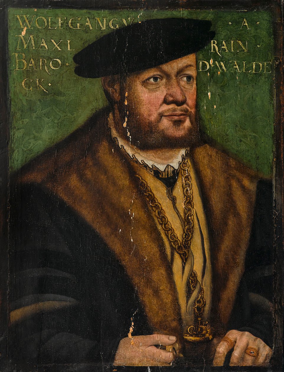 Wolf von Maxlrain c. 1500-1561, Freiherr de Waldeck , ca. 1530. de Unbekannt