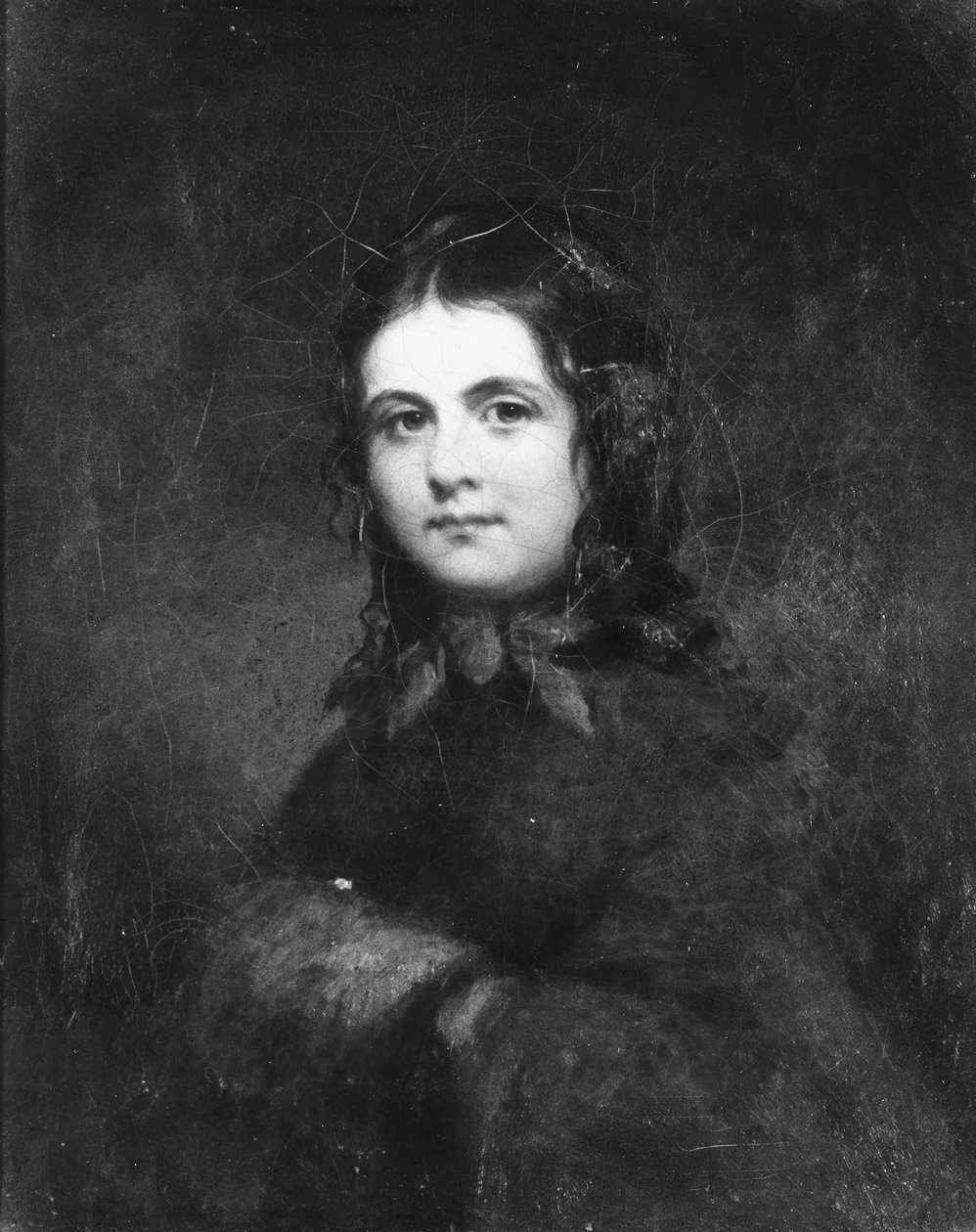 Mulher com um regalo, ca. 1850 de Unbekannt