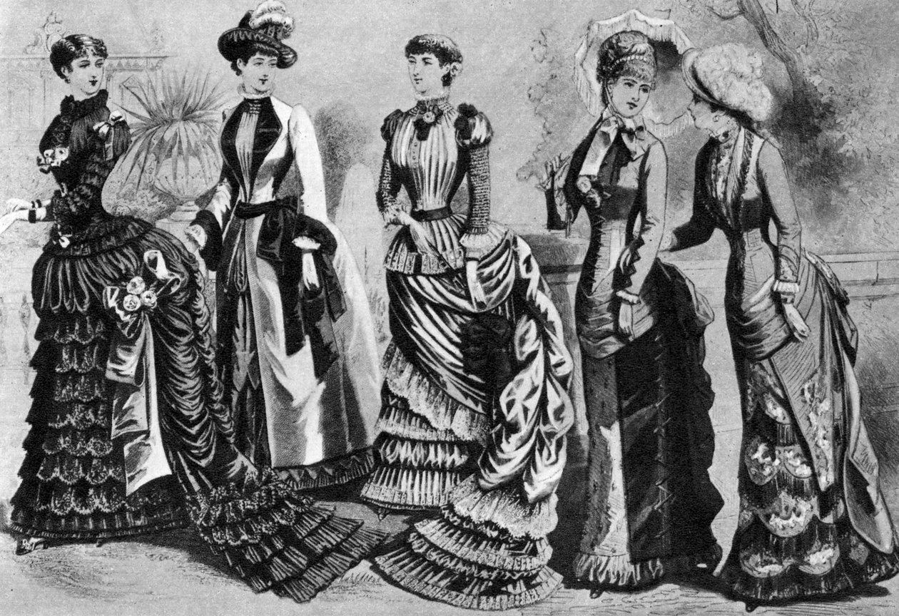 Moda feminina das décadas de 1880 e 1890, 1937 de Unbekannt