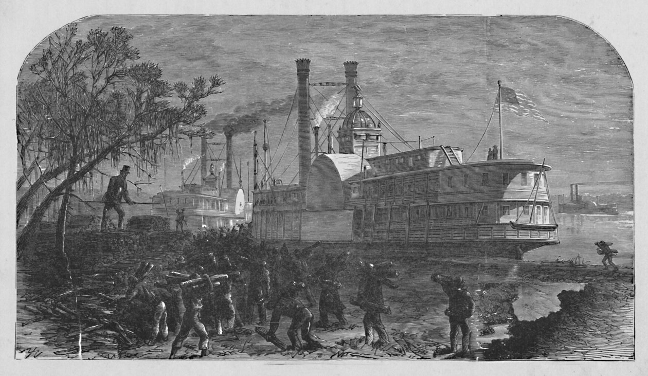 Wooding Up, 1883 de Unbekannt