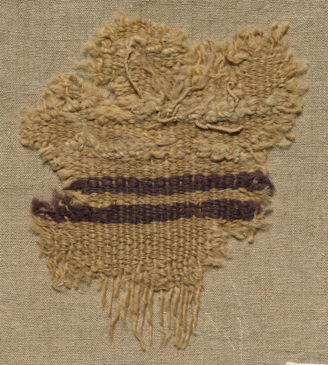 Fragmento de lã, século III. de Unbekannt